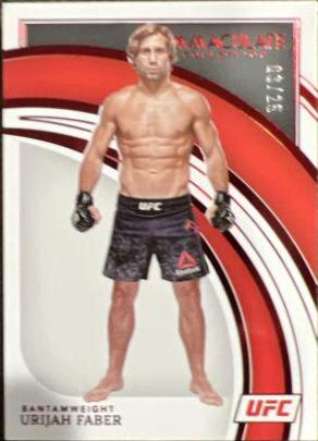 Urijah Faber 2022 Panini Immaculate UFC Base #21 Red