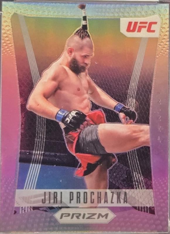 Jiri Prochazka 2022 Panini Prizm UFC Prizm Flashback #9 Silver