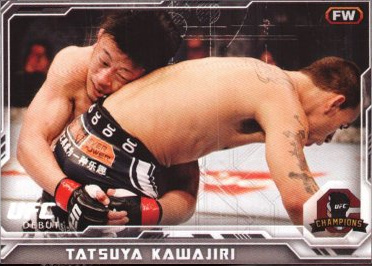 Tatsuya Kawajiri 2014 Topps UFC Champions Base #96 Red