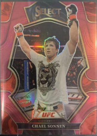 Chael Sonnen 2023 Panini Select UFC Premier Level #185 Maroon