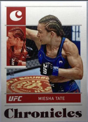 Miesha Tate 2022 Panini Chronicles UFC Base Chronicles #30 Red