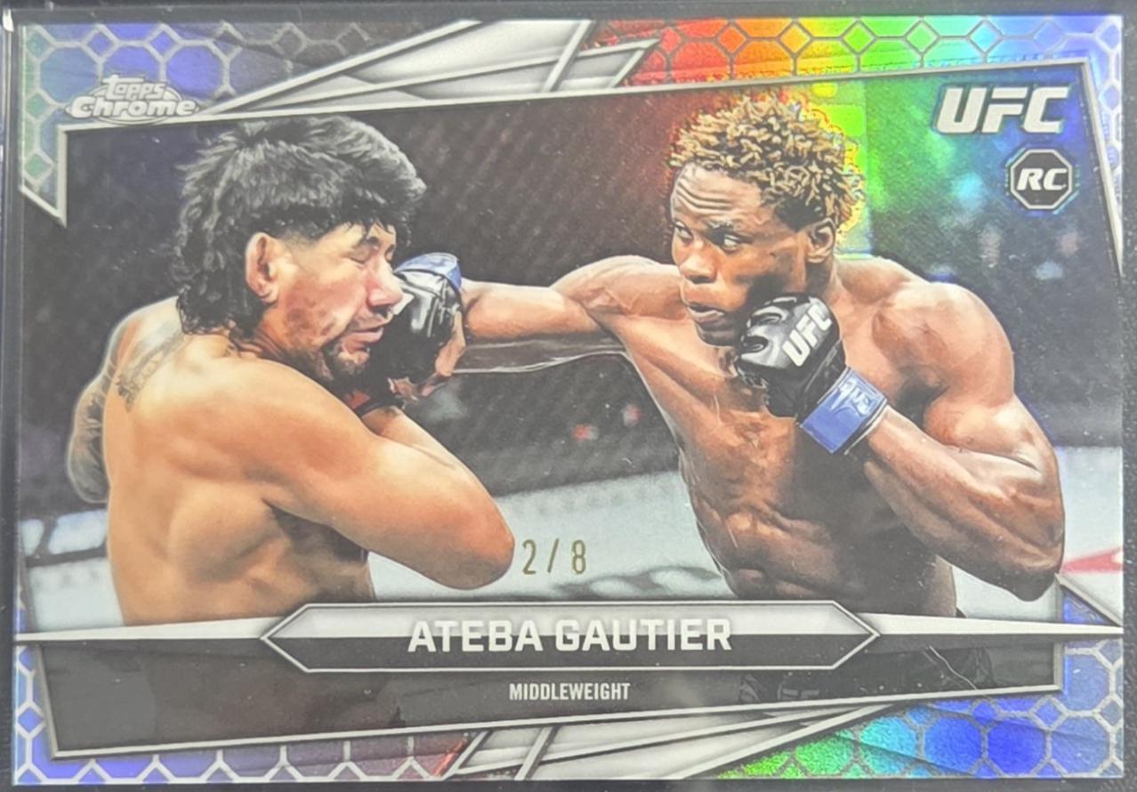 Ateba Gautier 2026 Topps Chrome UFC Base #7 Octafractor