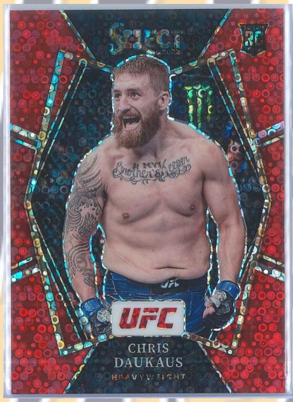 Chris Daukaus 2022 Panini Select UFC Premier Level #175 Disco
