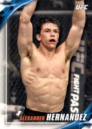 Alexander Hernandez 2019 Topps UFC Knockout Base #89 Green