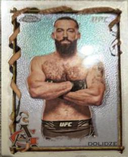 Roman Dolidze 2024 Topps Chrome UFC Allen & Ginter #AAG-12 Refractor