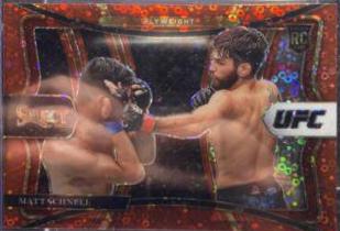 Matt Schnell 2021 Panini Select UFC Premier Level #148 Red Disco