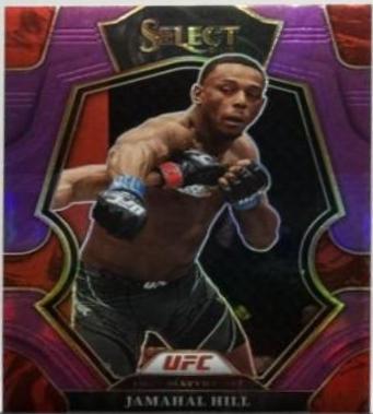 Jamahal Hill 2023 Panini Select UFC Premier Level #173 Purple