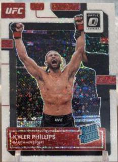 Kyler Phillips 2023 Panini Donruss Optic UFC Base #109 White Sparkle