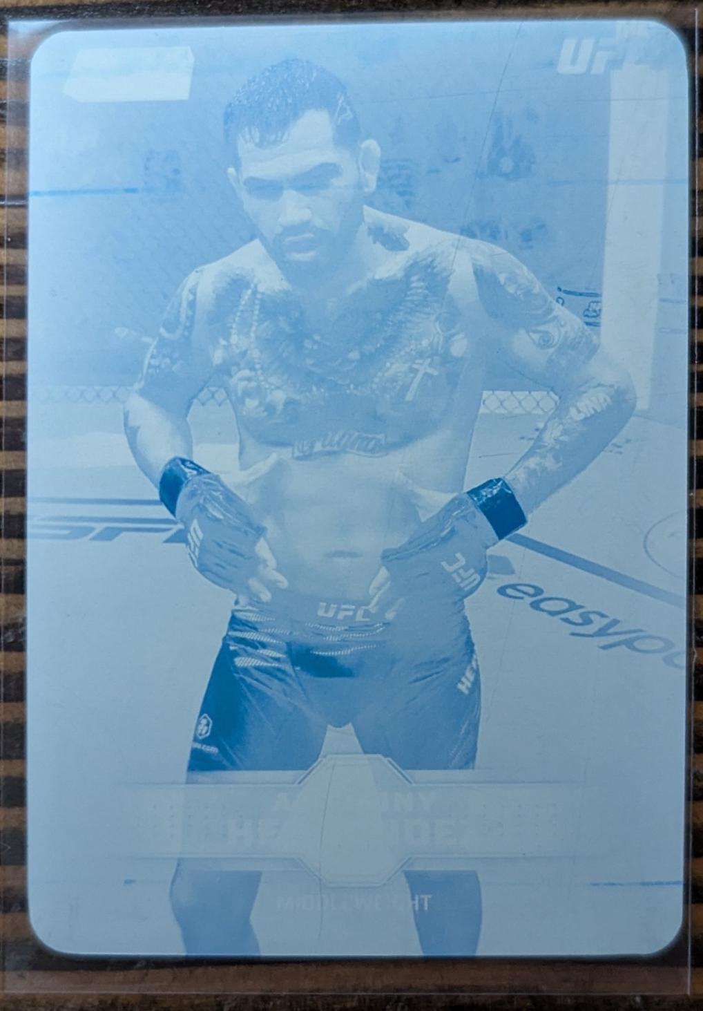Anthony Hernandez 2026 Topps Stadium Club UFC Base #37 Purple