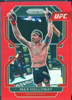 Max Holloway 2022 Panini Prizm UFC Base #188 Red
