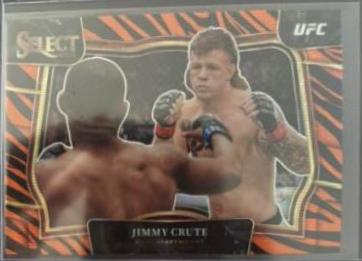 Jimmy Crute 2023 Panini Select UFC Octagonside #231 Silver