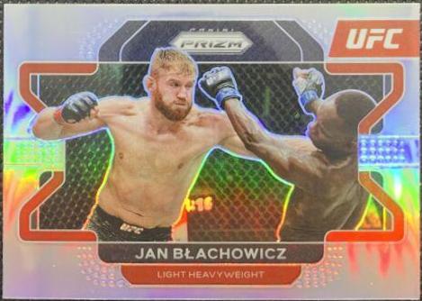 Jan Błachowicz 2022 Panini Prizm UFC Base #43 Silver