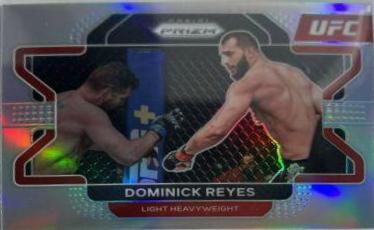 Dominick Reyes 2022 Panini Prizm UFC Base #11 Silver
