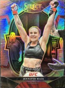 Jennifer Maia 2023 Panini Select UFC Concourse #36 Tie Dye