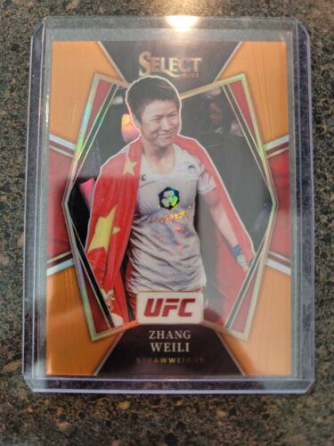 Zhang Weili 2022 Panini Select UFC Premier Level #105 Orange