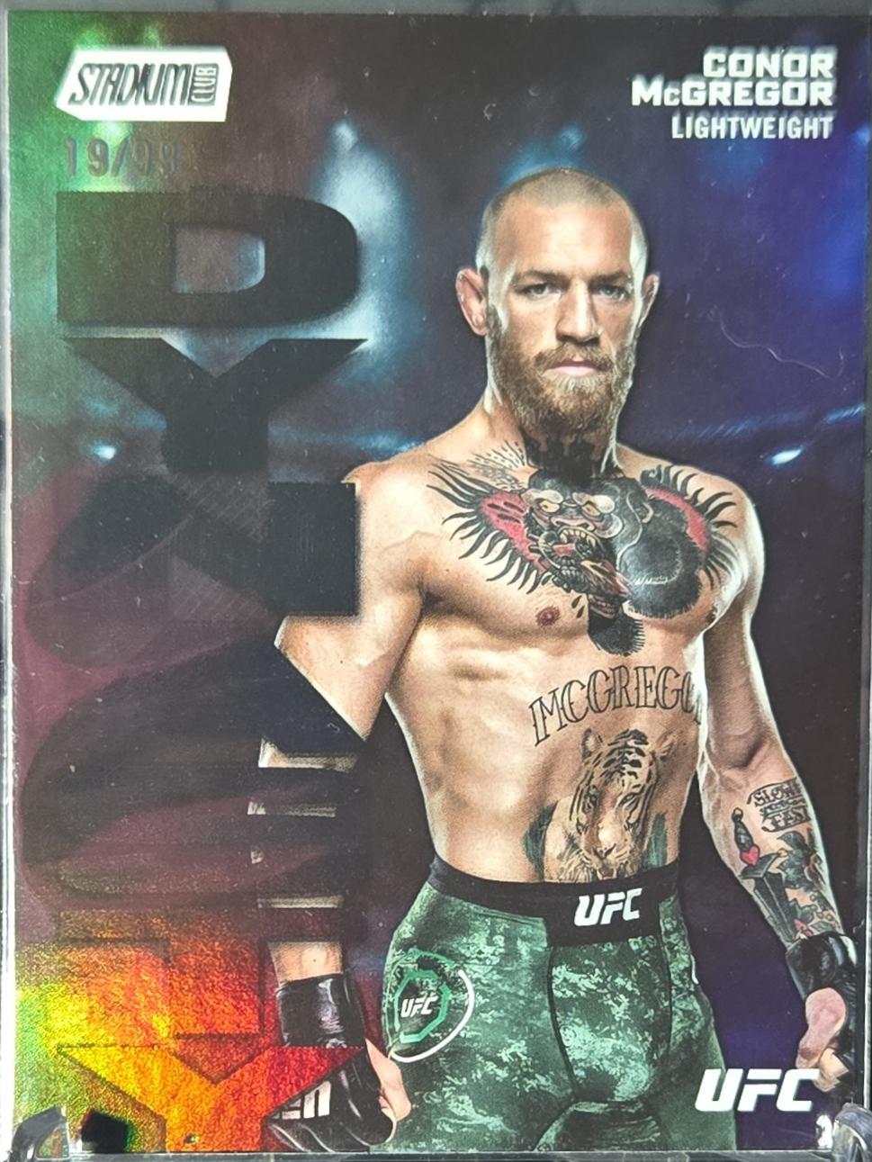 Conor McGregor 2025 Topps Stadium Club UFC Dynasty and Destiny #DD-13 Black