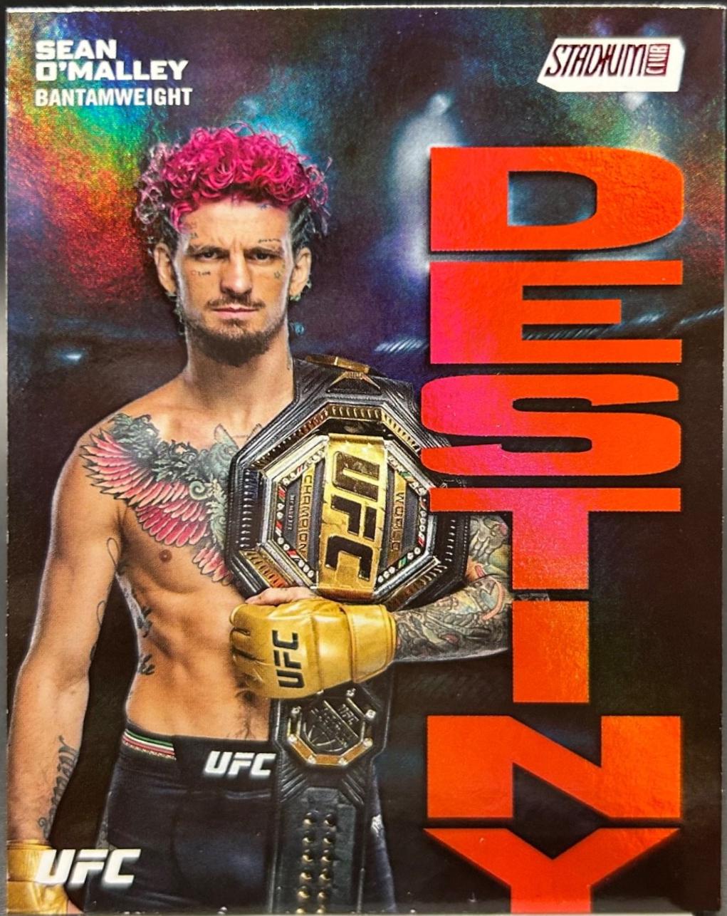 Sean O'Malley 2025 Topps Stadium Club UFC Dynasty and Destiny #DD-8 Red