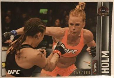 Holly Holm 2015 Topps UFC Champions Base #149 Black