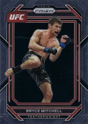 Bryce Mitchell 2023 Panini Prizm UFC Base #153 Octagon