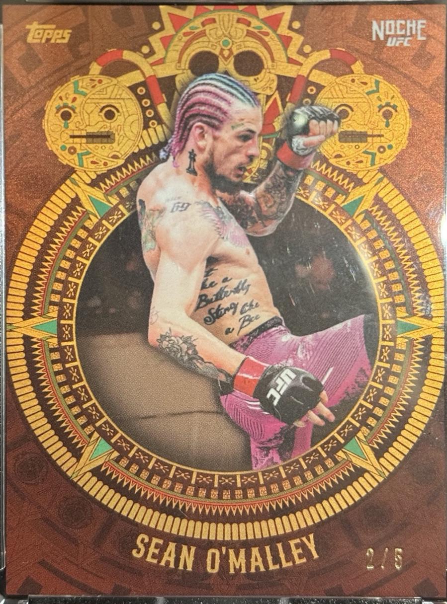 Sean O'Malley 2024 Topps Noche UFC Base #1 Orange