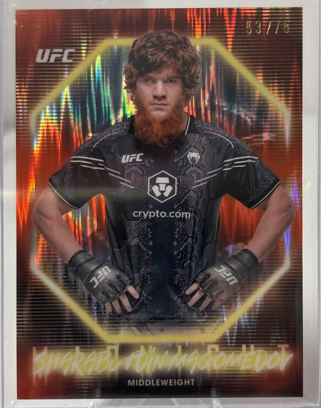 Shara Magomedov 2025 Topps Midnight UFC Base #51 Dusk