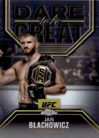 Jan Błachowicz 2025 Topps Chrome UFC Dare to Be Great #DBG-7 Superfractor