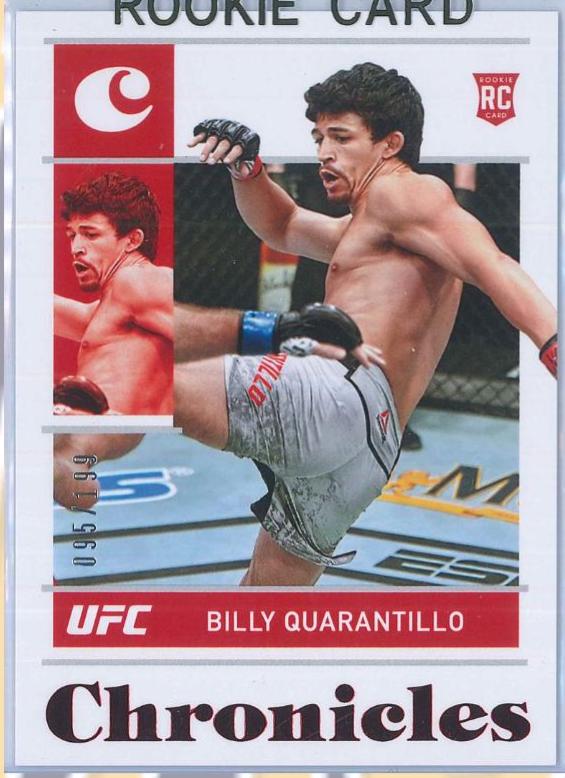Billy Quarantillo 2022 Panini Chronicles UFC Base Chronicles #93 Red