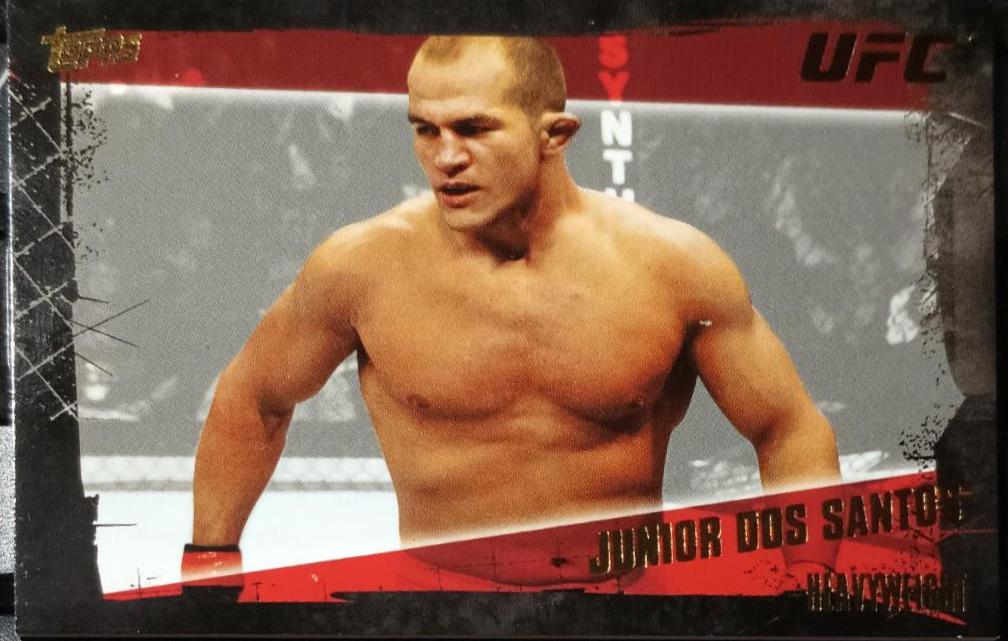 Junior Dos Santos 2010 Topps UFC Base #103 Gold