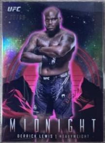 Derrick Lewis 2024 Topps Midnight UFC Base #21 Twilight