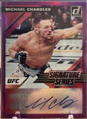 Michael Chandler 2022 Panini Donruss UFC Signature Series #75 Red