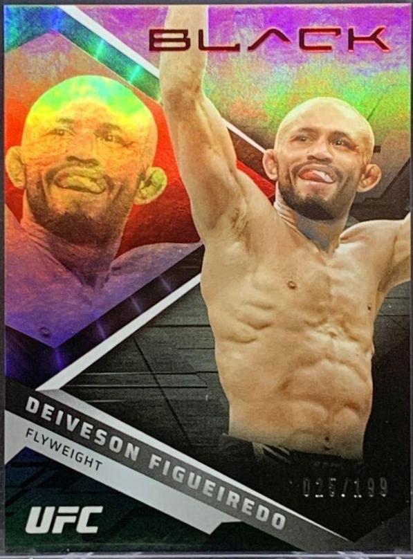 Deiveson Figueiredo 2022 Panini Chronicles UFC Base Black #217 Red