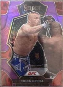 Chuck Liddell 2023 Panini Select UFC Octagonside #276 Purple