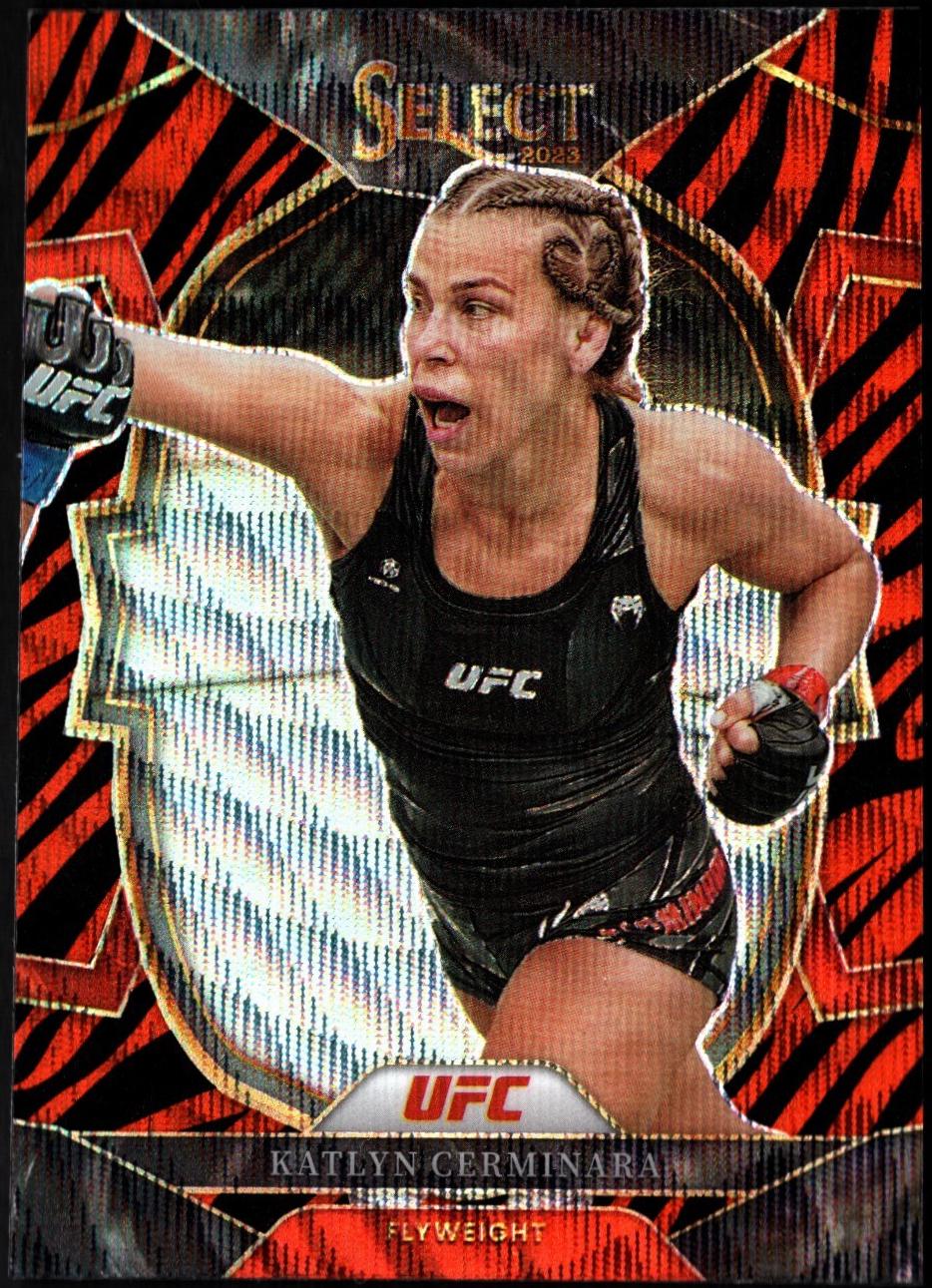 Katlyn Cerminara 2023 Panini Select UFC Concourse #57 Tiger