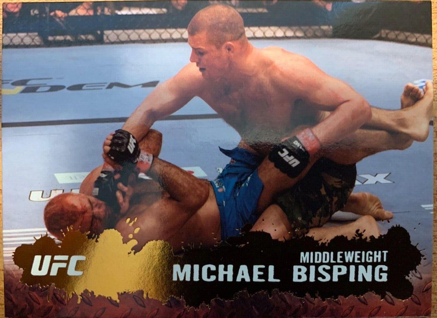 Michael Bisping 2009 Topps UFC Round 2 Base #43 Bronze