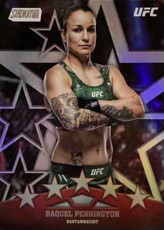 Raquel Pennington 2025 Topps Stadium Club UFC Special Forces #SF-29 Black