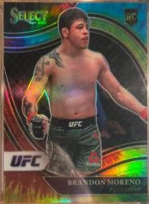 Brandon Moreno 2021 Panini Select UFC Octagonside #296 Tie Dye