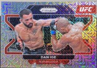 Dan Ige 2022 Panini Prizm UFC Base #79 Mojo