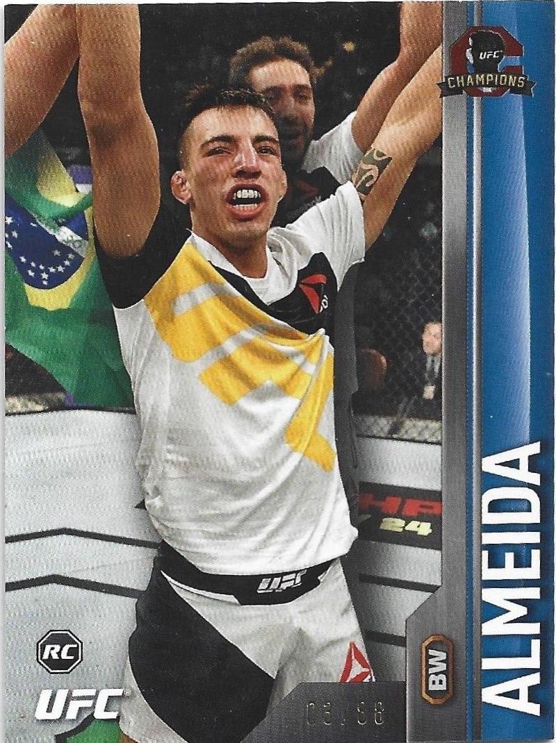 Thomas Almeida 2015 Topps UFC Champions Base #146 Blue