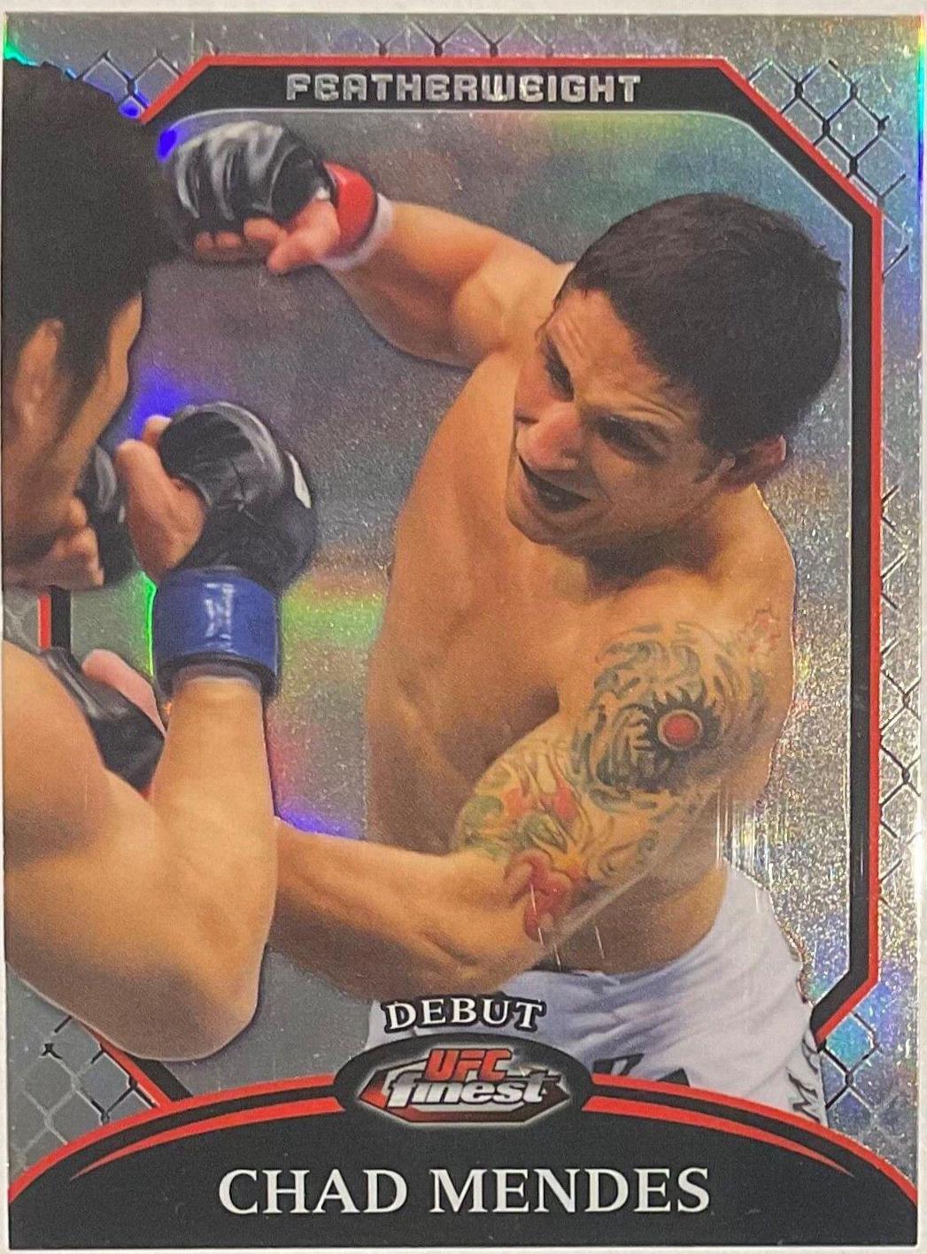 Chad Mendes 2011 Topps Finest UFC Base #62 Refractor