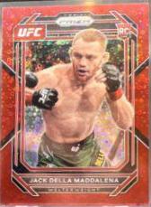 Jack Della Maddalena 2023 Panini Prizm Under Card UFC Base #187 Red