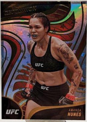 Amanda Nunes 2023 Panini Chronicles UFC Revolution #3 Astro