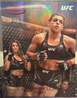 Mackenzie Dern 2024 Topps Gold Label UFC Base Class III #55 Red