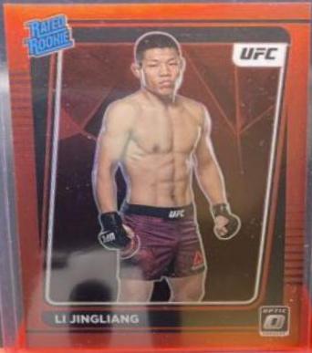 Li Jingliang 2022 Panini Donruss Optic UFC Base #113 Red