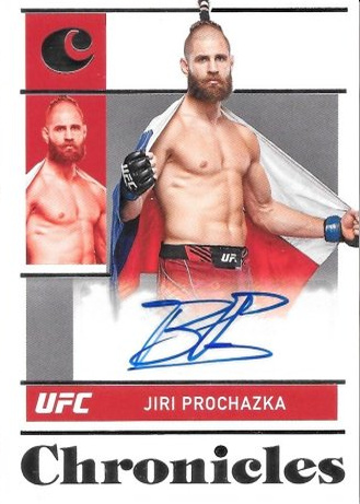 Jiri Prochazka 2022 Panini Chronicles UFC Chronicles Signatures #29 Red