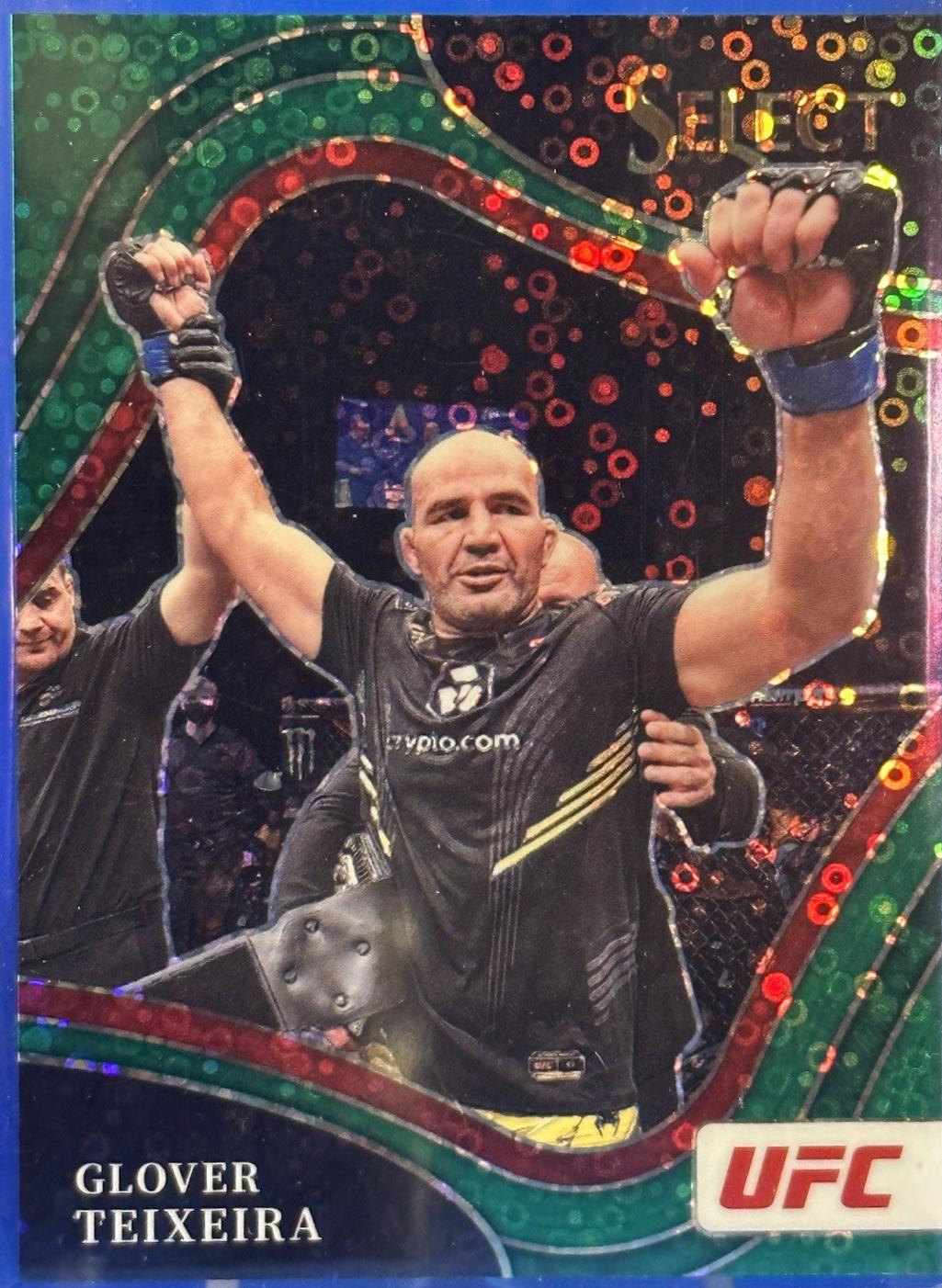 Glover Teixeira 2022 Panini Select UFC Octagonside #211 Green