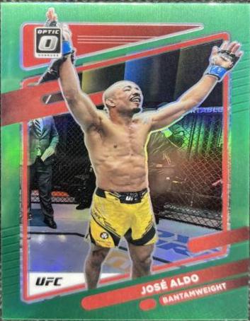 José Aldo 2022 Panini Donruss Optic UFC Base #94 Green
