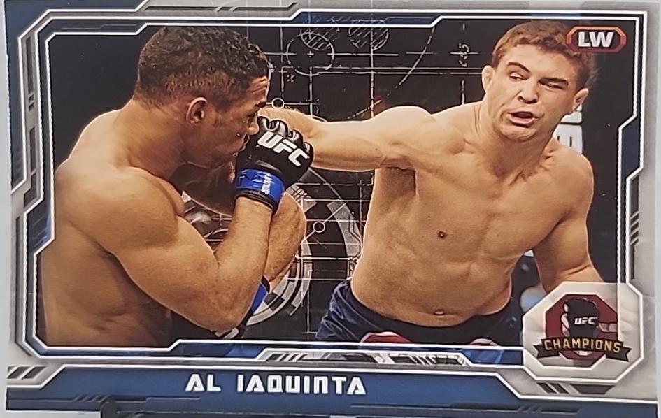 Al Iaquinta 2014 Topps UFC Champions Base #20 Blue