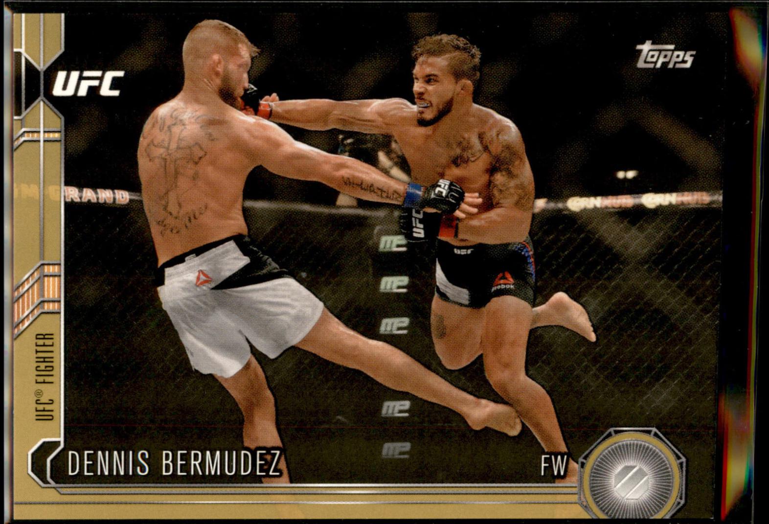 Dennis Bermudez 2015 Topps UFC Chronicles Base #146 Gold