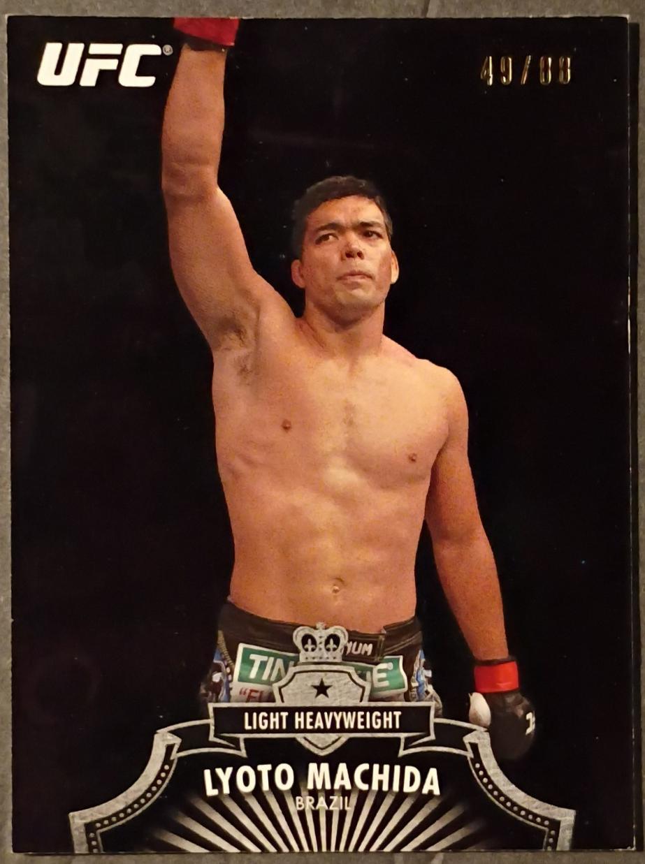 Lyoto Machida 2012 Topps UFC Bloodlines Base #21 Black