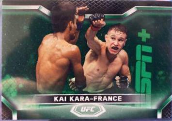 Kai Kara-France 2020 Topps UFC Knockout Base #70 Green